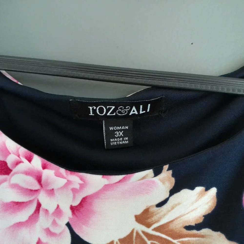 Roz & Ali Dress Size 3X - Picture 4 of 5